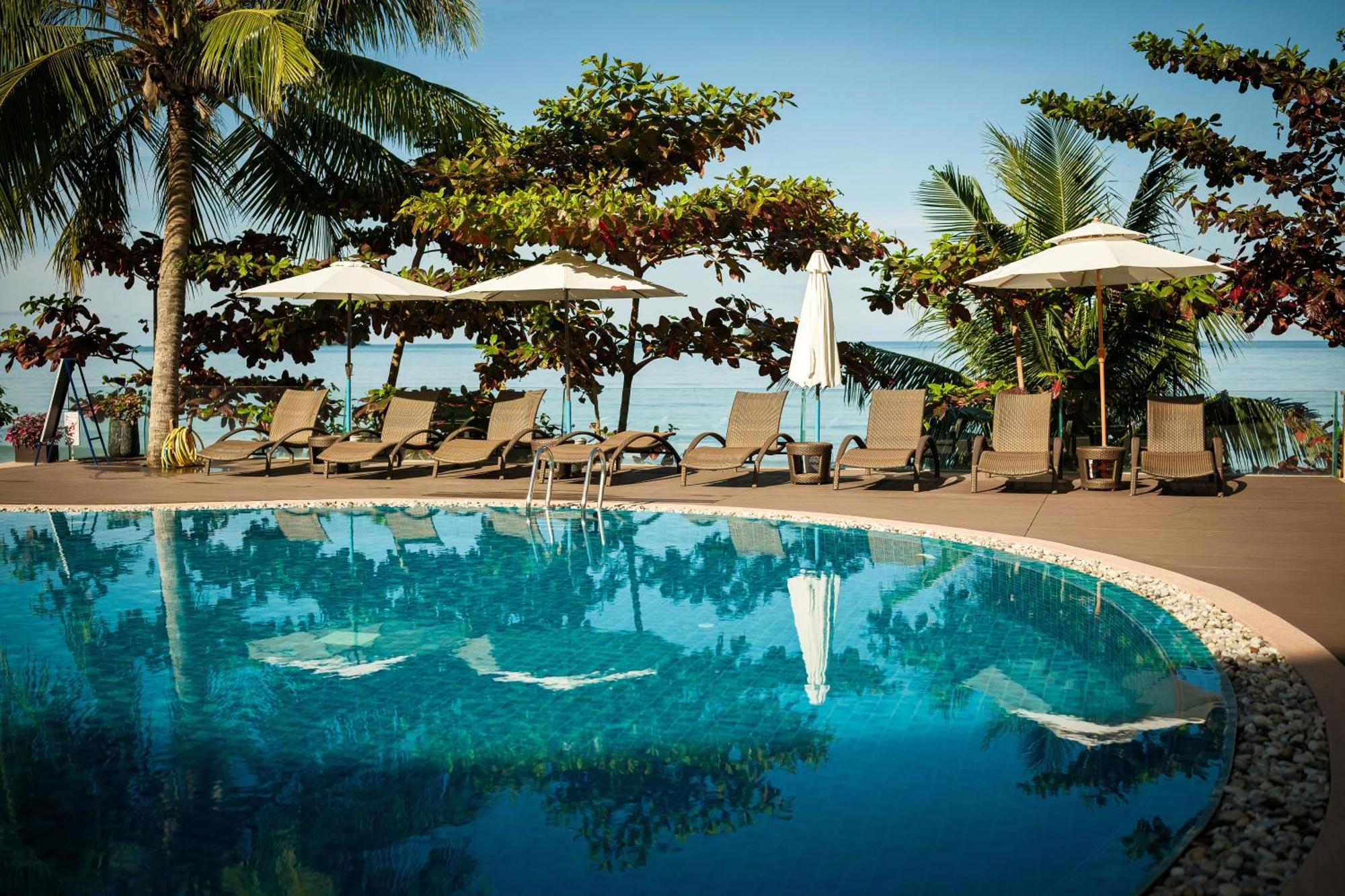 Kaibaebeach Grandview Trat Bagian luar foto